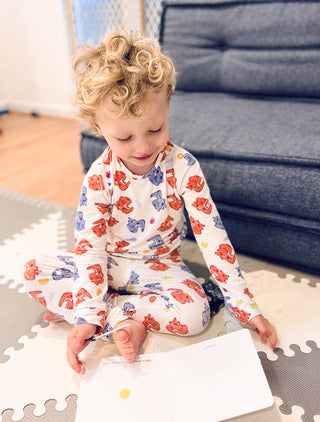 Pijama Dinosaurios Muticolor